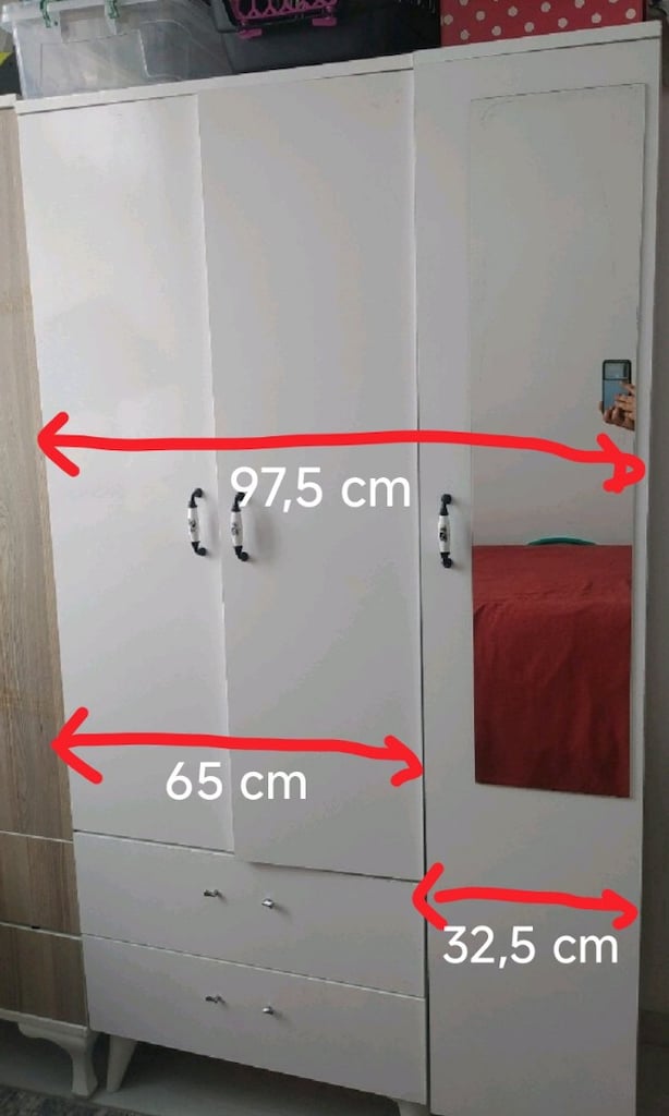 Toplu Eşya / Gardırop Dolap Ayna Berjer Bench Halı - 2