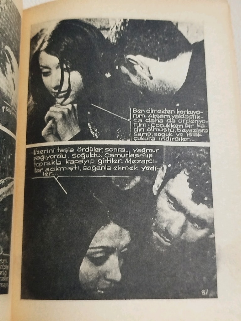 ASILACAK KADIN, Yılmaz Güney (Senaryo ve başrol), kitap fotoroman, VEB - 9