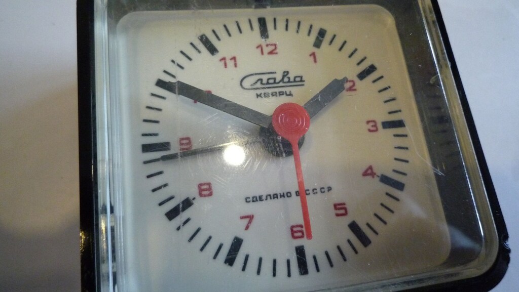 Eski Sovyetler Birliği (CCCP) Üretimi Masa Saati - 2