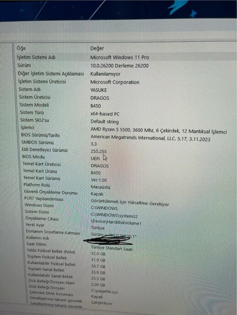 RTX 3050 Ti Gaming PC | 32 GB RAM | SSD | Temiz ve Sorunsuz Sistem - 7
