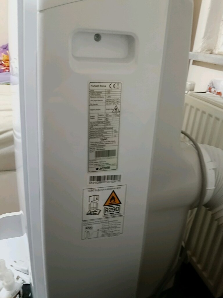 Arçelik 12200 A A 11680 BTU/2 Mobil Klima - 5