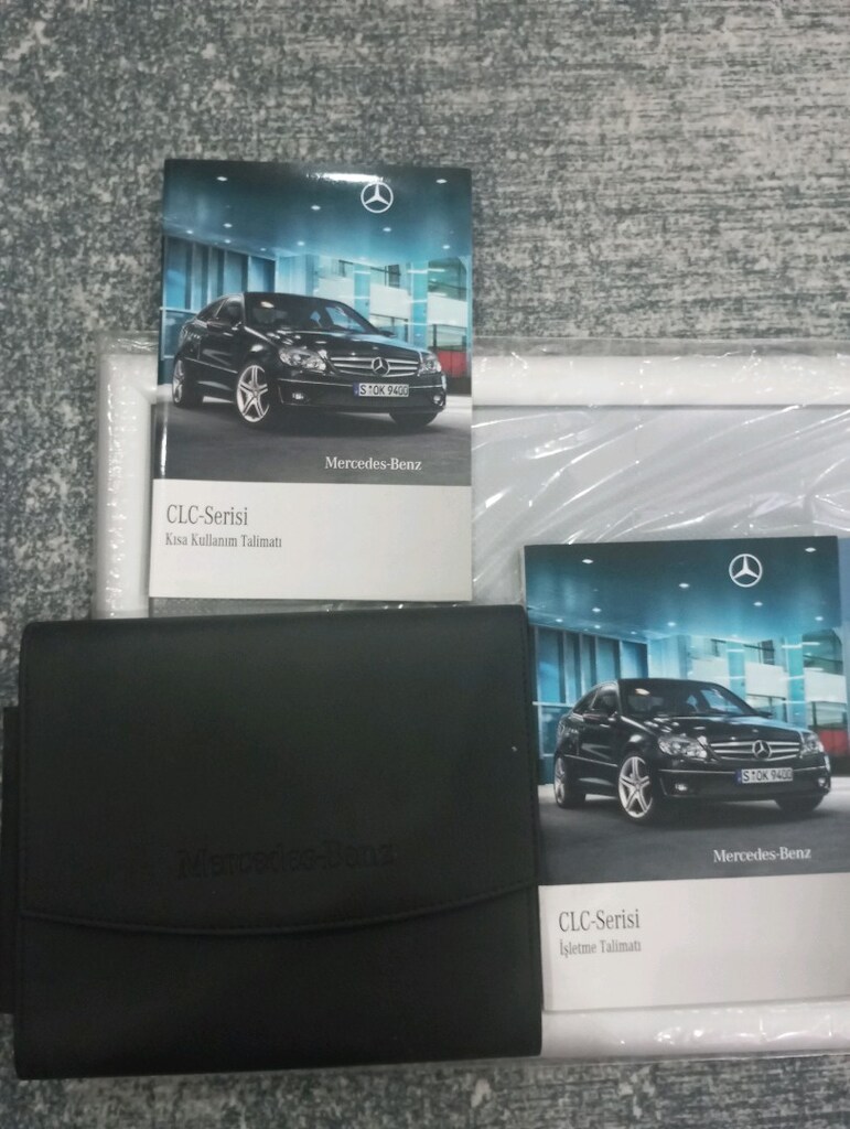 Mercedes clc serisi kullanma kılavuzu orijinal - 2