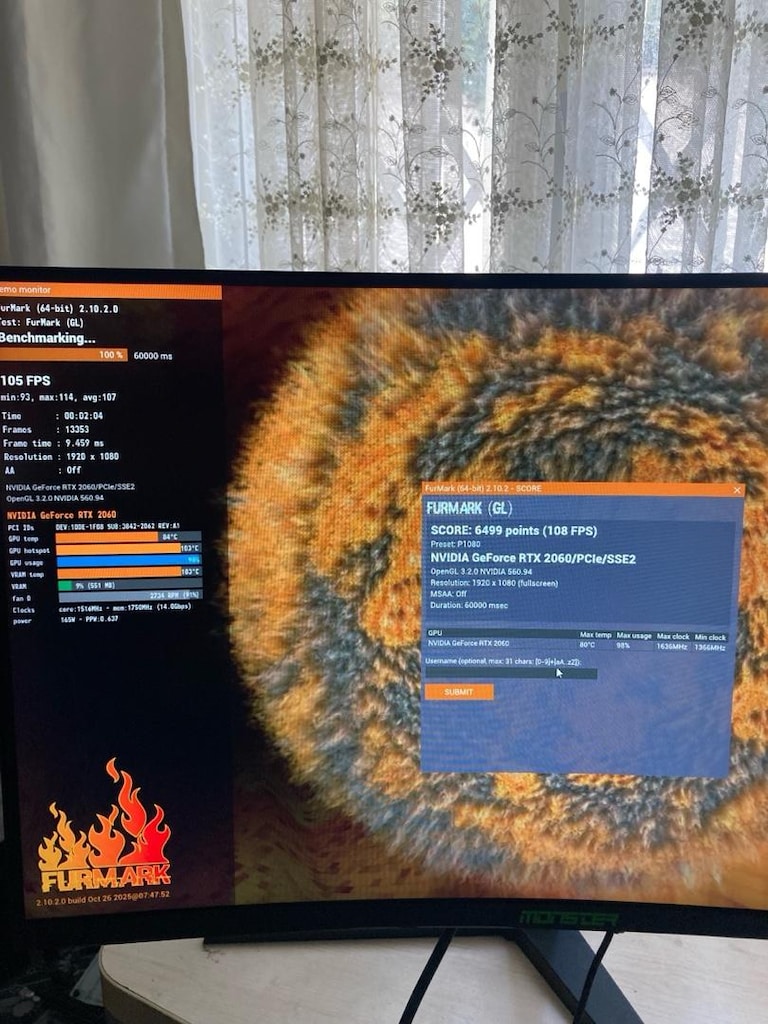 evga 2060 6 Gb Ekran kartı - 8