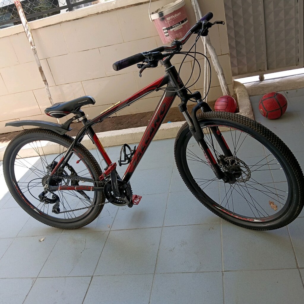 Salcano NG650 kırmızı siyah 27.5 jant - 2