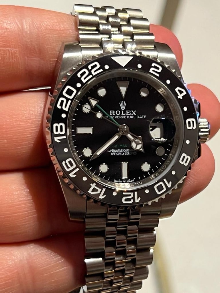 ROLEX GMT MASTER-2 BRUCE WAYNE ETA