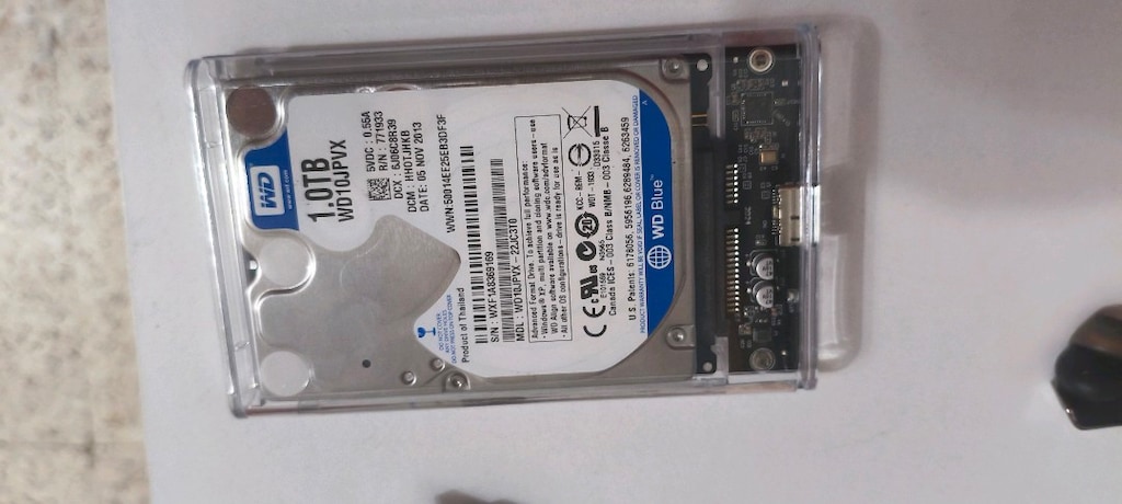 1TB. 1.8 İNC SLİM. TASİNABİLİR HDD_USB 3.0..128MB ON BELLEK_SİFİR AYRn - 3
