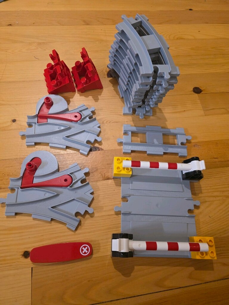 Lego duplo "10882" tren rayları (23 parça) - 3
