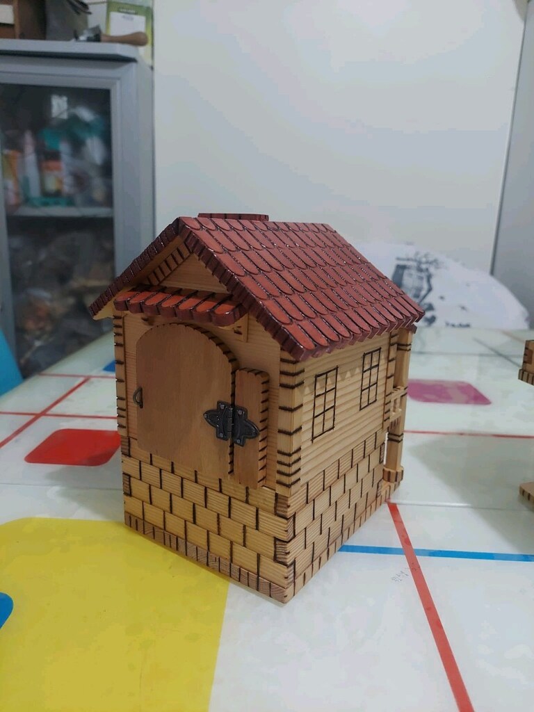 Nayla seranderevi ahşap kumbara - 4