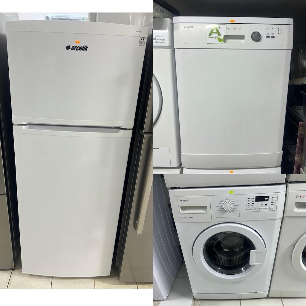 Arçelik 3 LÜ set a+ enerji çok temiz sorunsuz - 15