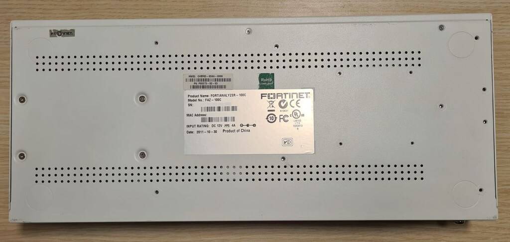 Fortinet FortiAnalyzer-FAZ-100C - 3