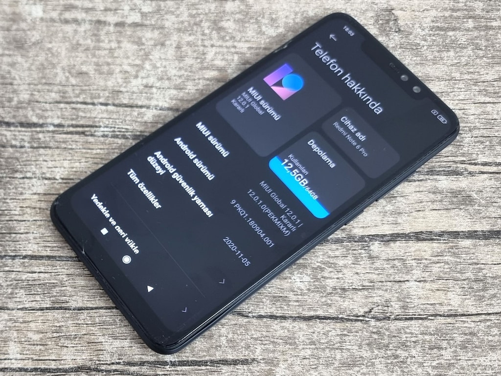 Redmi Note 6 Pro / Sorunsuz / 4+64 GB / Ful Orjinal - 3