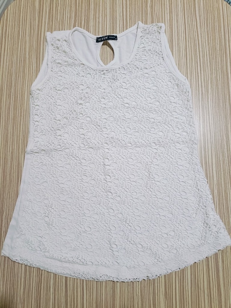 Toplu Yazılık Kadın Bluz Crop S Beden — görsel 4/7