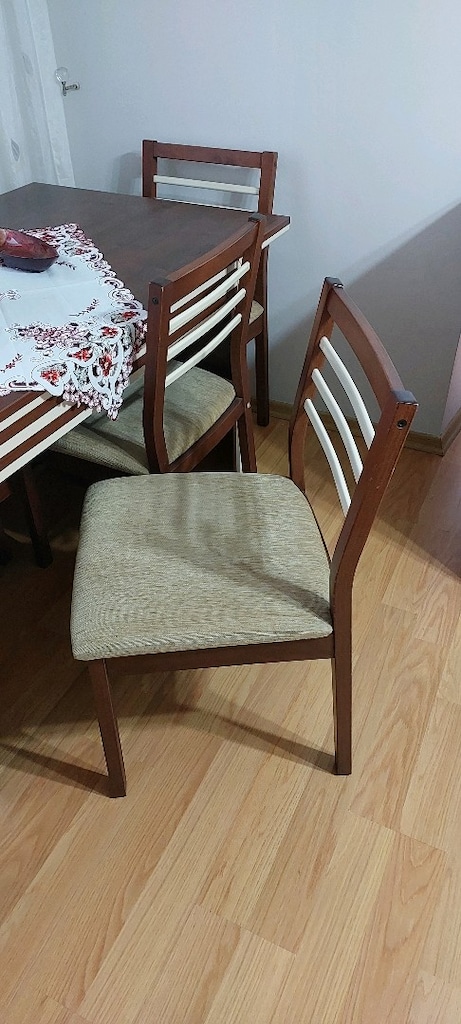 6 Kişilik Salon Yemek Masası Takımı - 2