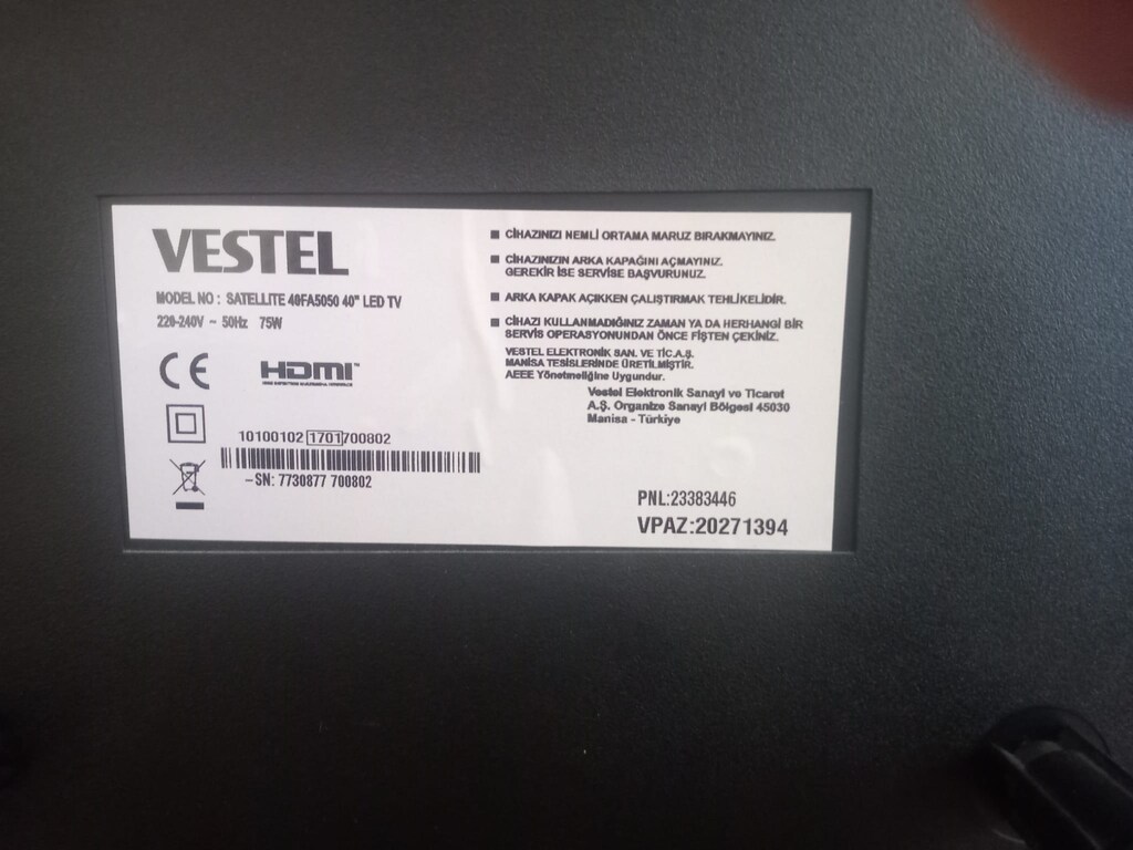 VESTEL 40FA5050 40İNÇ LED TV - 2