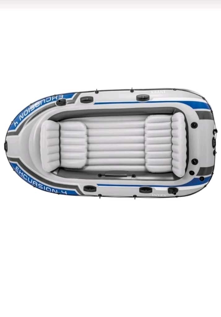 4 Kişilik Dev Bot - Intex Excursion 4 (315 cm) Kusursuz Set - 2