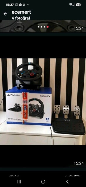 Logitech G29 Driving Force DİREKSIYON SETİ