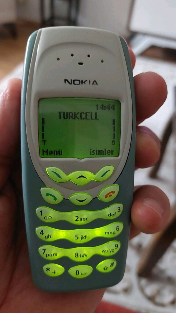 NOKİA 3410 YEŞİL EKRANLI TELEFON - 3