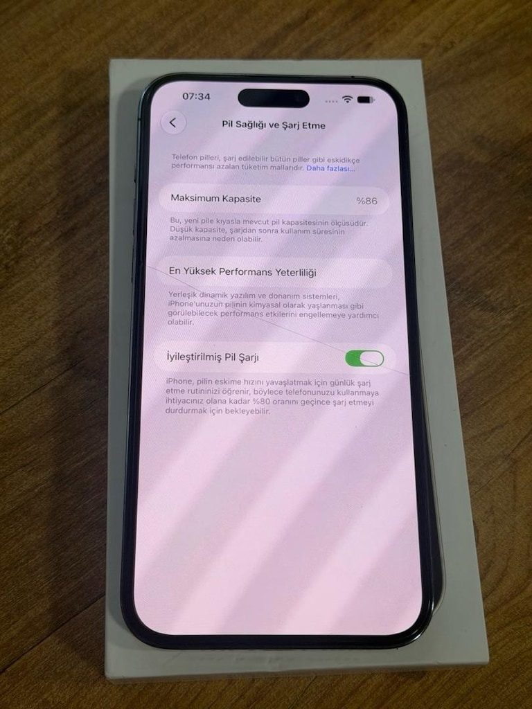 İPHONE 14 PRO MAX 256 GB PİL 87 YD KAPALI - 12