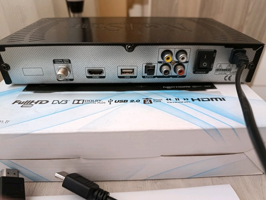 NEXT UYDU ALICISI HDMI KABLO VE SCART GİRİŞİ MEVCUT HD UYDU ALICISI - 6