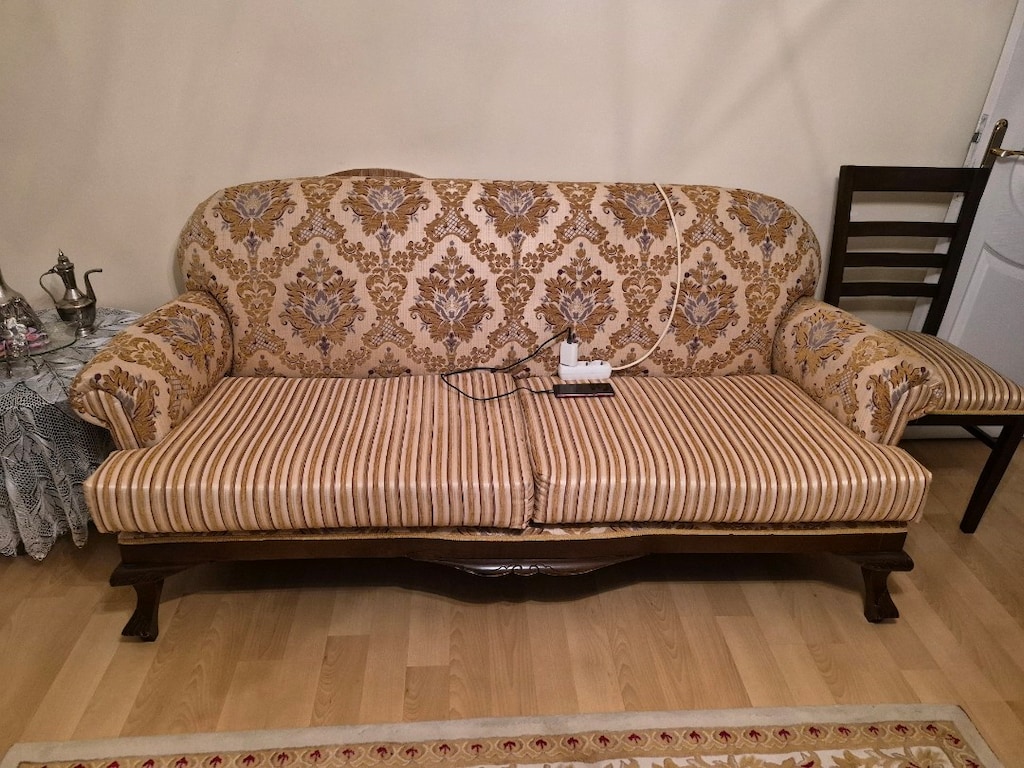 Koltuk takımı ahşap oymalı - 5