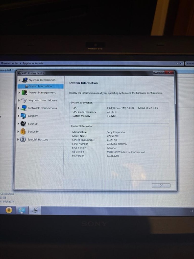Sony Vaio VPCS13S9E - 3