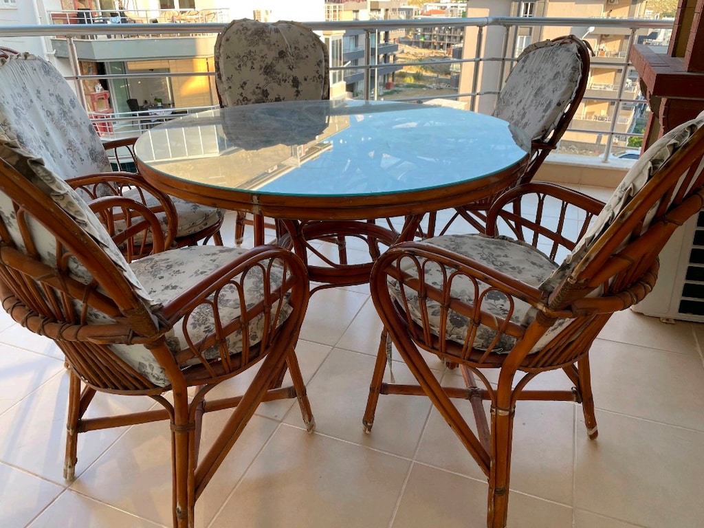 Bambu balkon takımı - 5