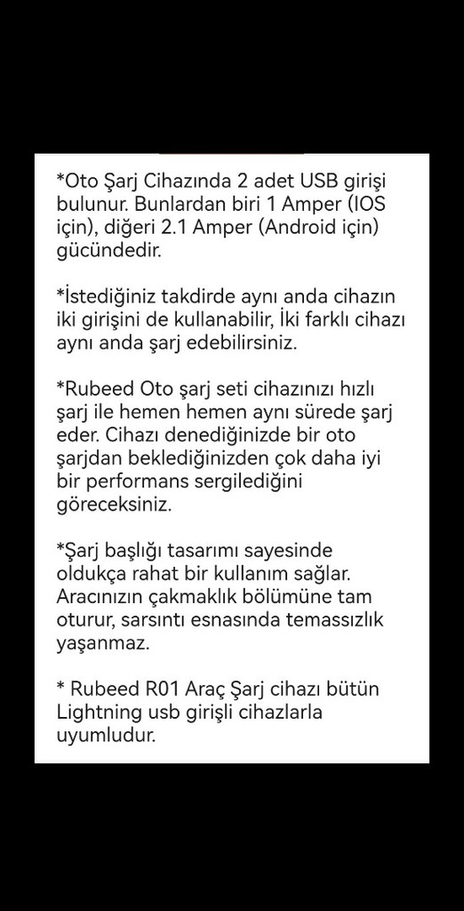 RUBEED ARAÇ ŞARJ CİHAZI - 2
