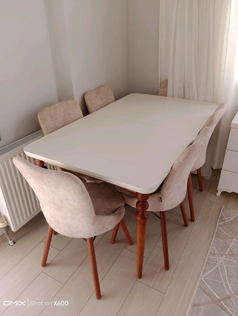 6 kişilik yemek masa takımı - 2
