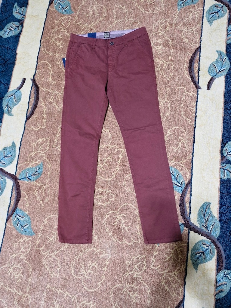 Barbosa 34/52 Beden Bordo Slim Fit Erkek Pantolon – Etiketli - 5