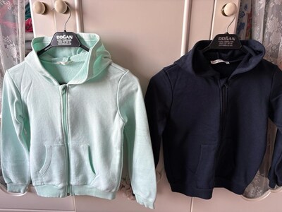 İkili kapşonlu sweatshirt 7/8 yaş