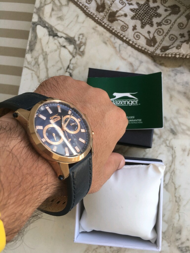 Slazenger erkek saat 2 yıl garantili - 9