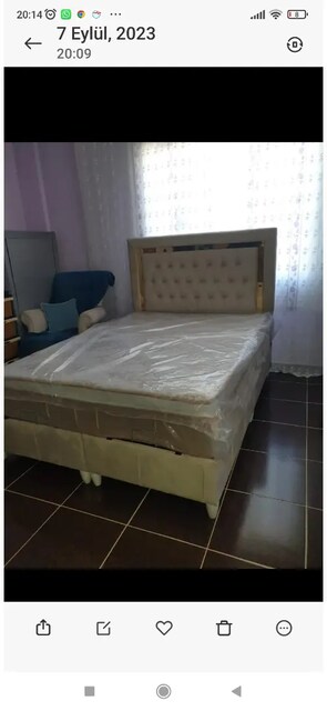 Çift kişilik baza başlık yatak