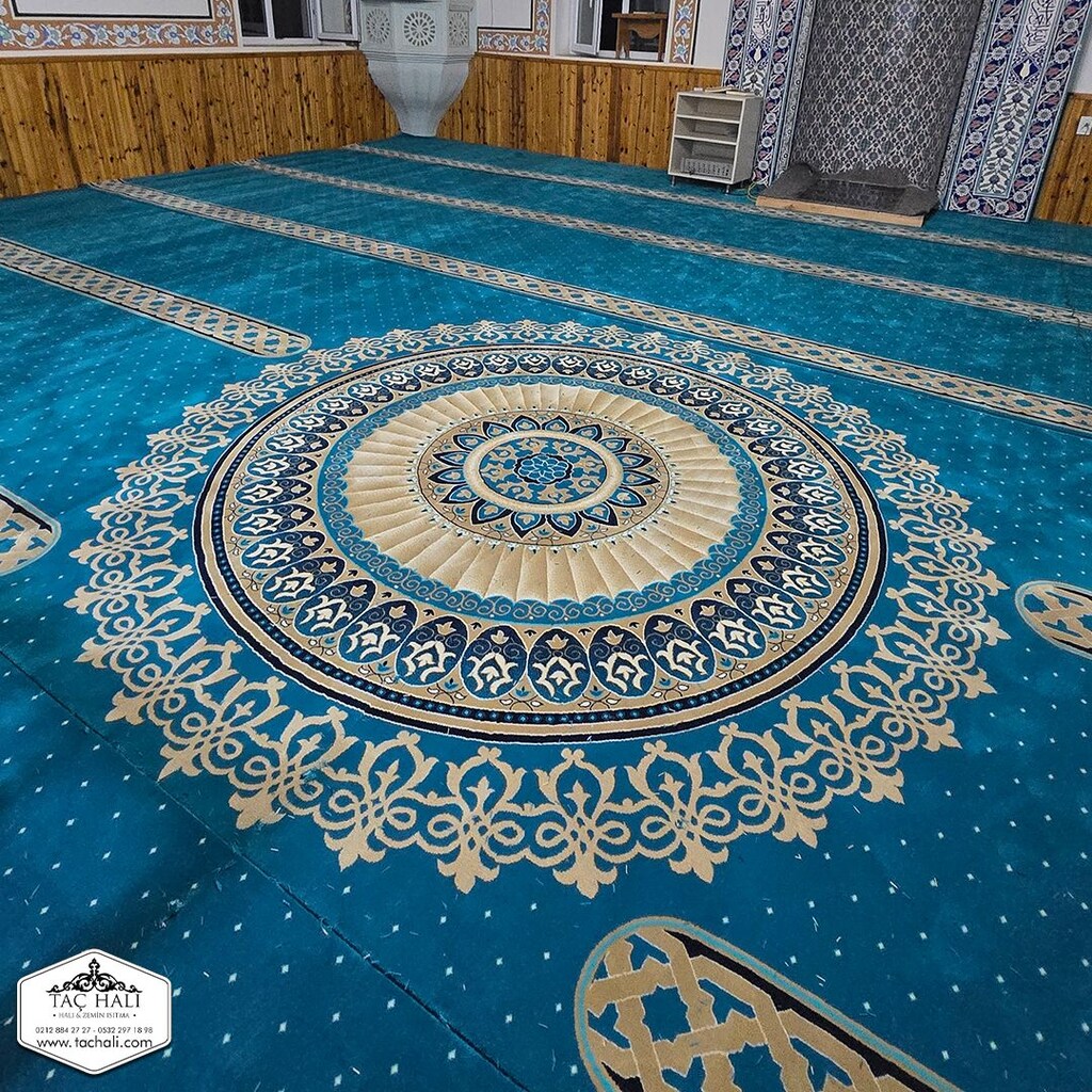 Göbek Desenli Camii Halıları - 2