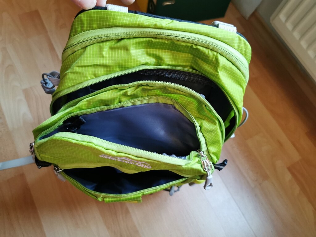 ÇOK İŞLEVLİ OUTDOOR-BİSİKLET SIRT ÇANTASI 20 L UNISEX (YEŞİL) - 9