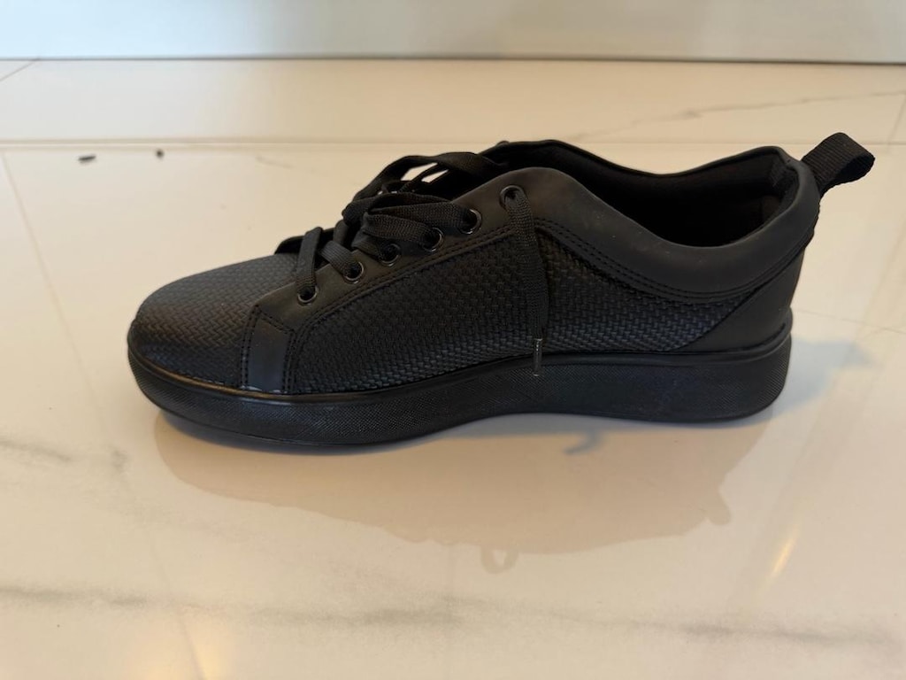 Elle Siyah Renk Erkek Sneaker Spor Ayakkabı-Sıfır - 4