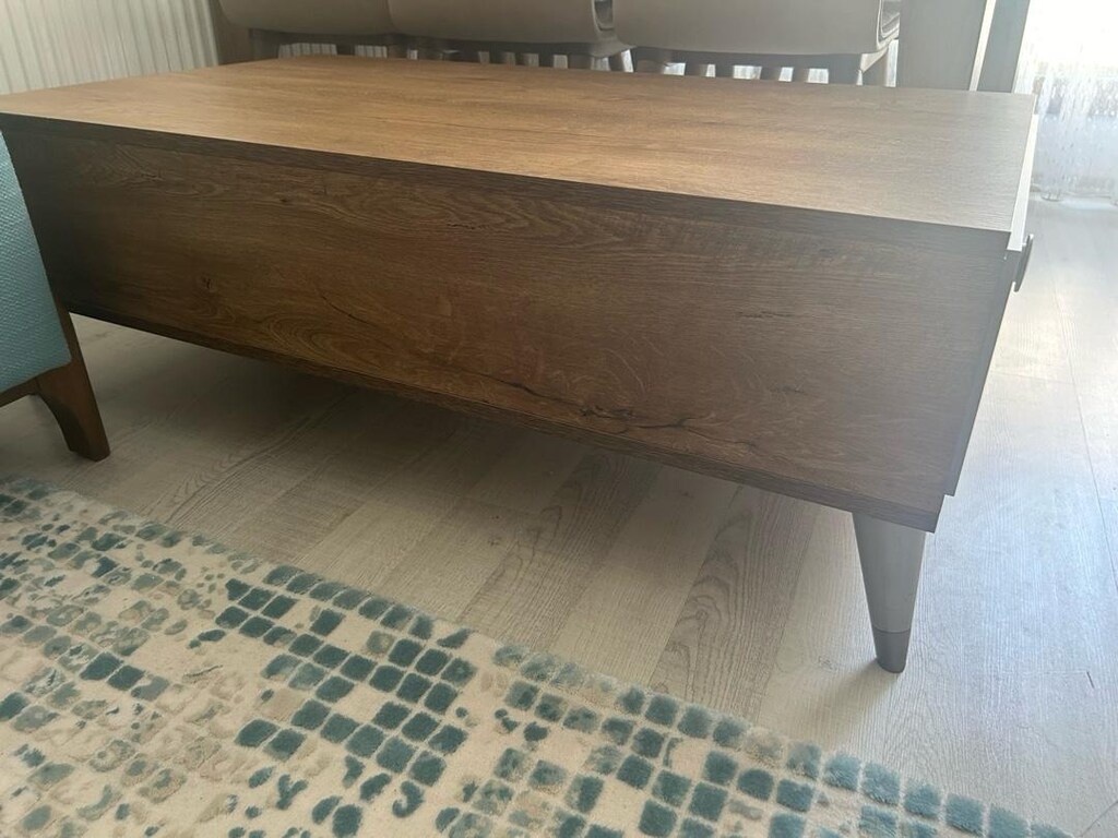 ENZA HOME-MARKA ÜÇLÜ SET-TV ÜNİTESİ/ AYNALI KONSOL/ ORTA SEHPA - 9