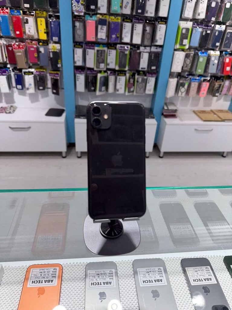 İPHONE 11 64GB SİYAH PİL 71 TAMİRSİZ KASA EKRAN 10/9 - 2