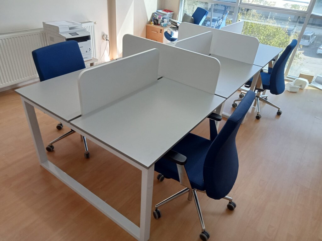 6'LI ÇOKLU MASA / WORKSTATİON / MORE OFİS - 15