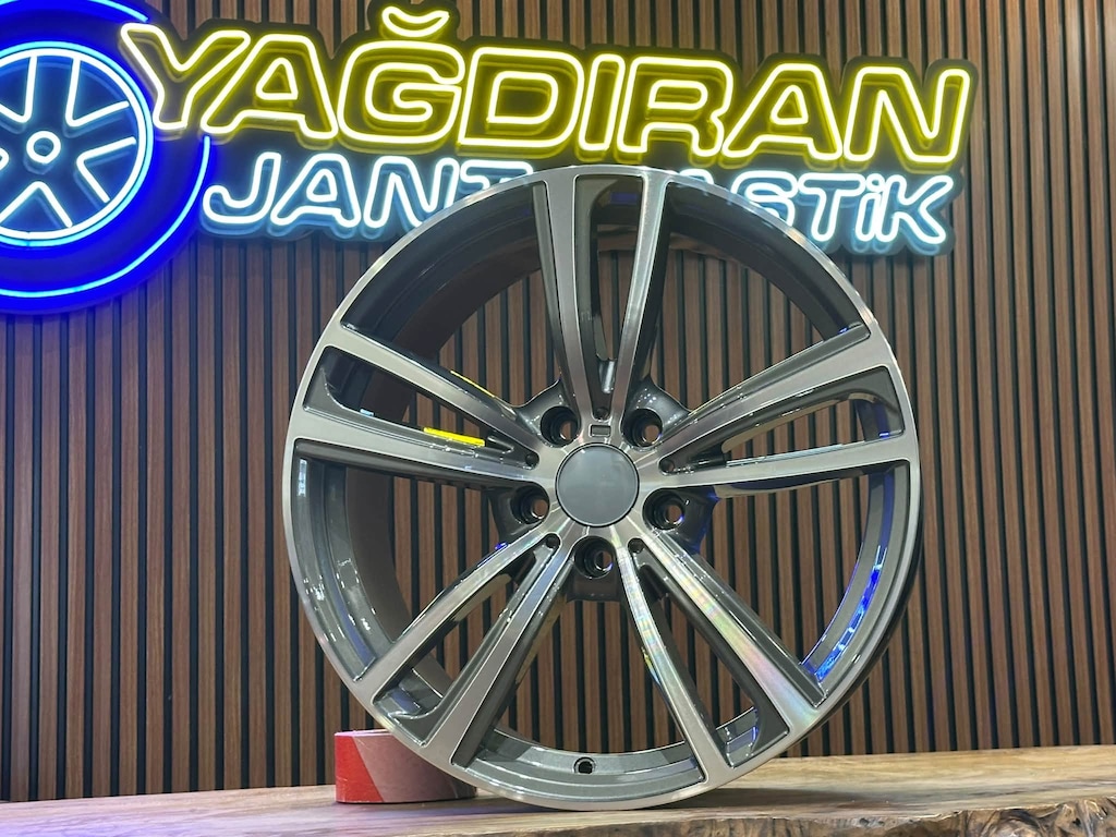 19 JANT 5X120 BMW F30 F32 F33 STYLE 442 GUN METAL SIFIR YAĞDIRAN - 2