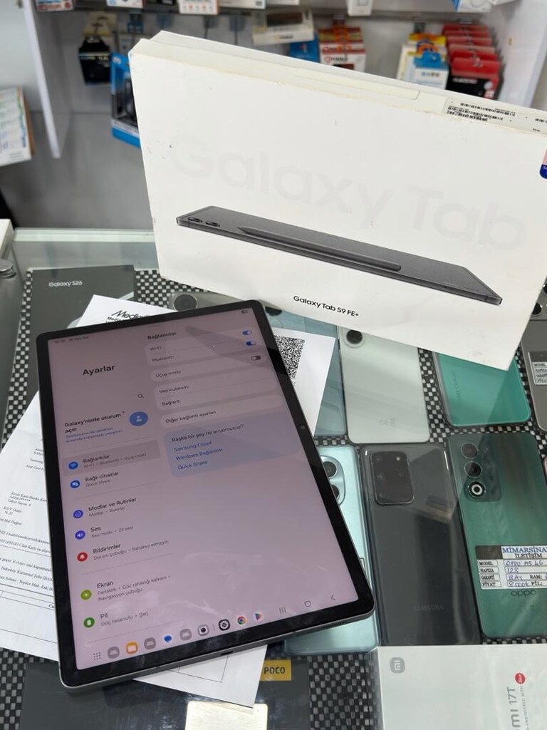 SAMSUNG TAB S9 FE+ 8/128 1 YIL GARANTİLİ - 2