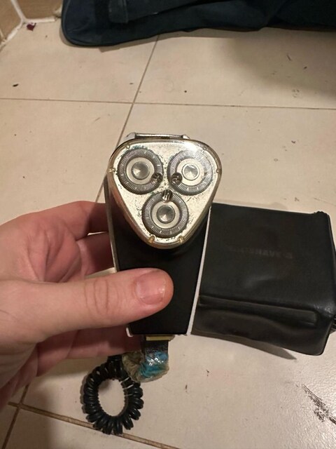 vintage Philips traş makinesi