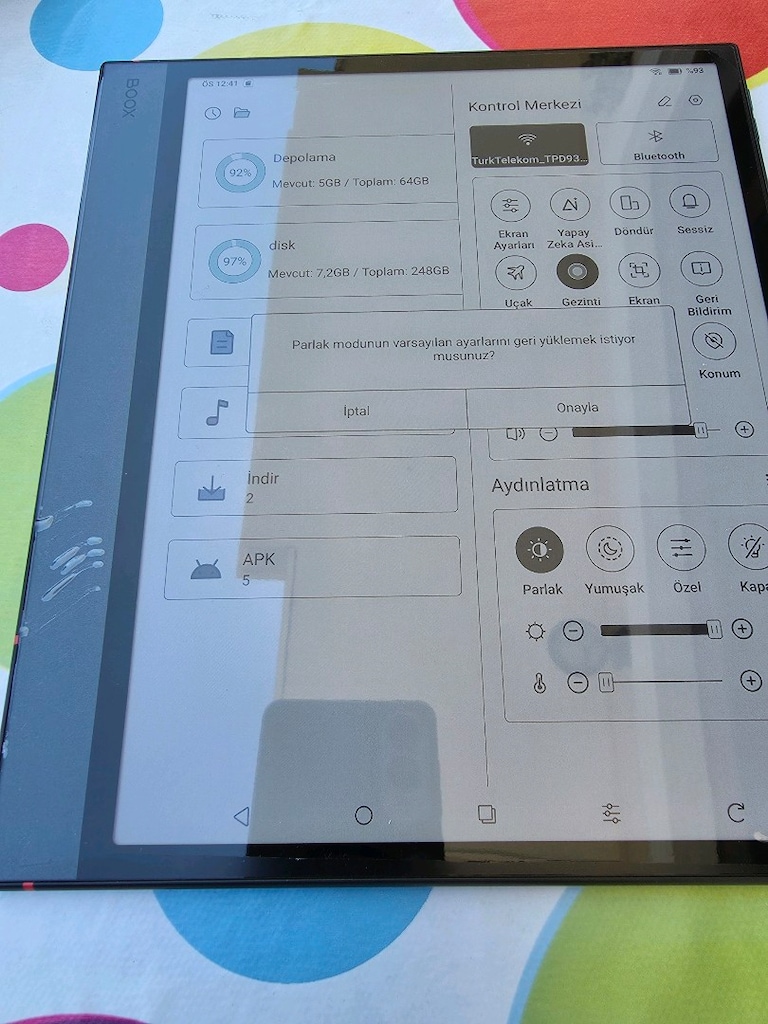 onyx note air 5c kitap okuyucu