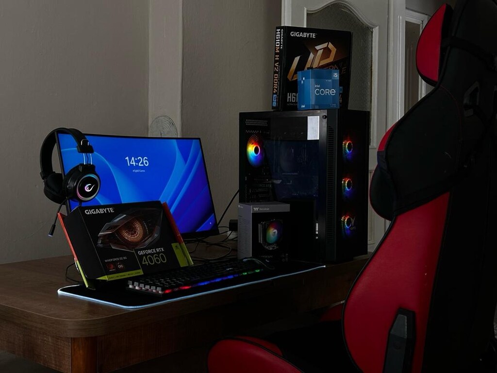 RTX 4060 + i5-12400F | 1TB SSD | 16GB RAM | 200Hz Monitör | Komple Set - 7