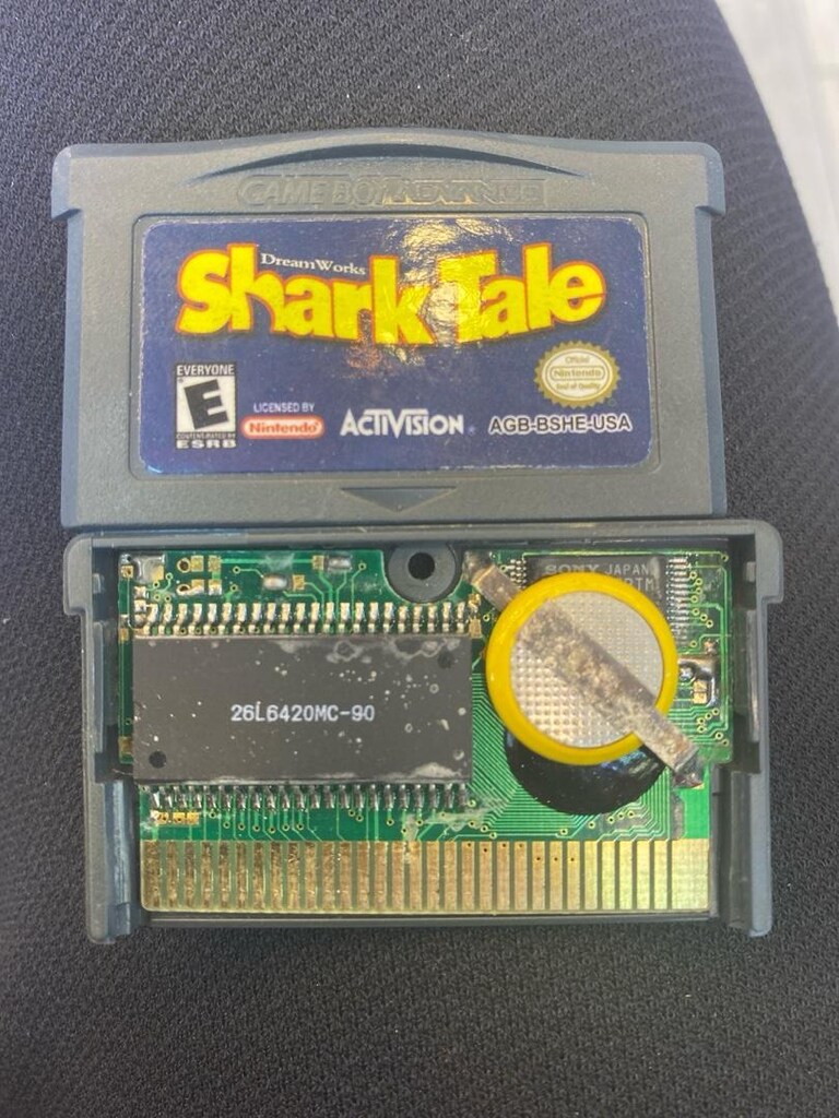 SHARK TALE GAMEBOY ADVANCE OYUNU