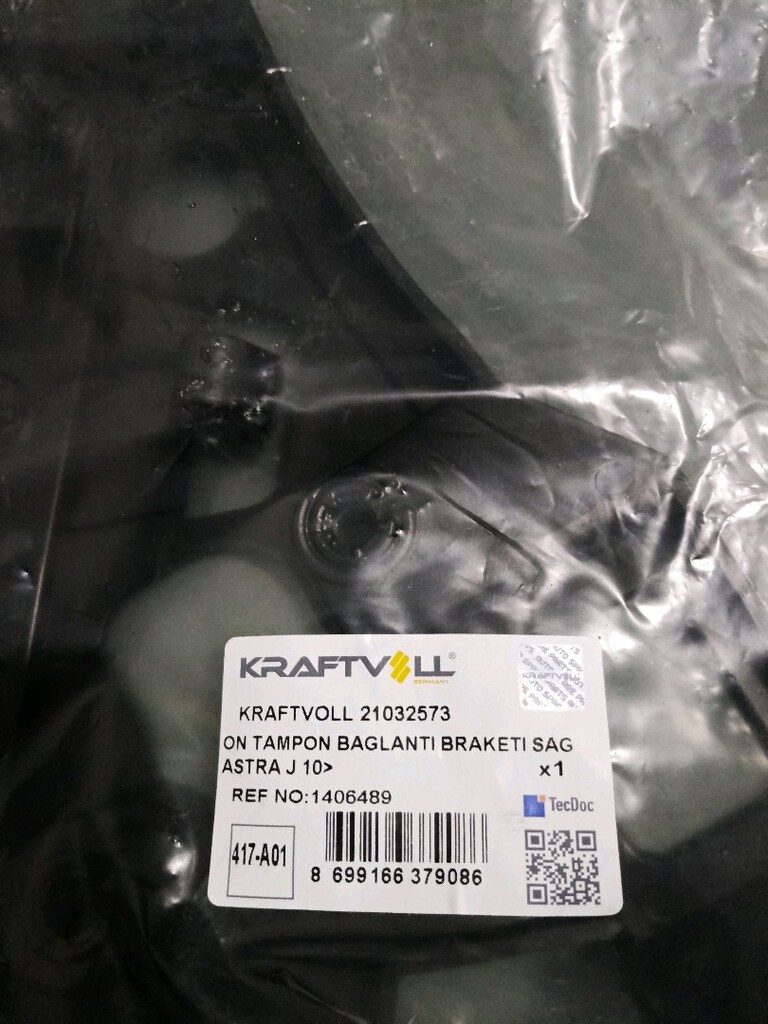 Opel Astra j kasa ön tampon braketi - 3