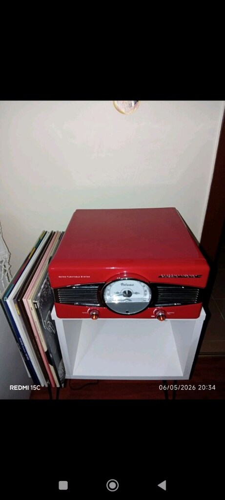 PİKAP LENCO TT-27 RETRO PLAK ÇALAR - 5