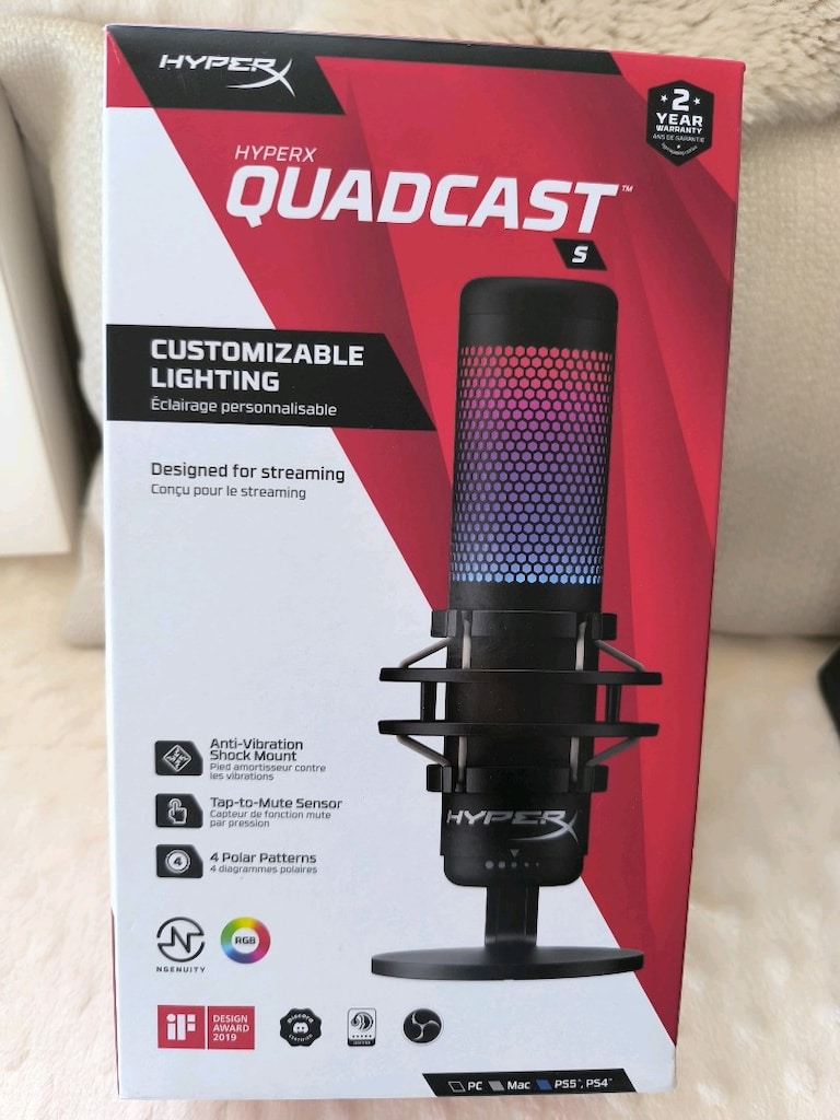 Hayperx Quadcast Yayıncı Mikrofonu