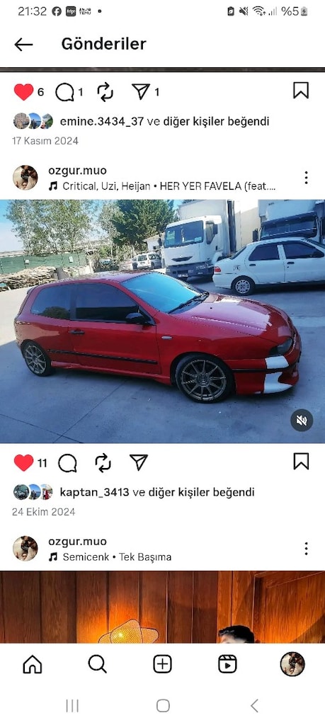 fiat bravo 2.0 HGT YER UÇAGI TAKAS DUSUNULUR - 2