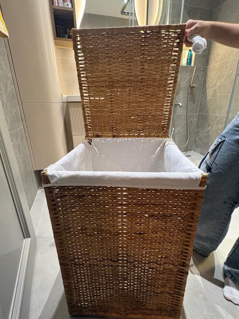 Ikea Çamaşır Sepeti ( Rattan) 80lt - 3