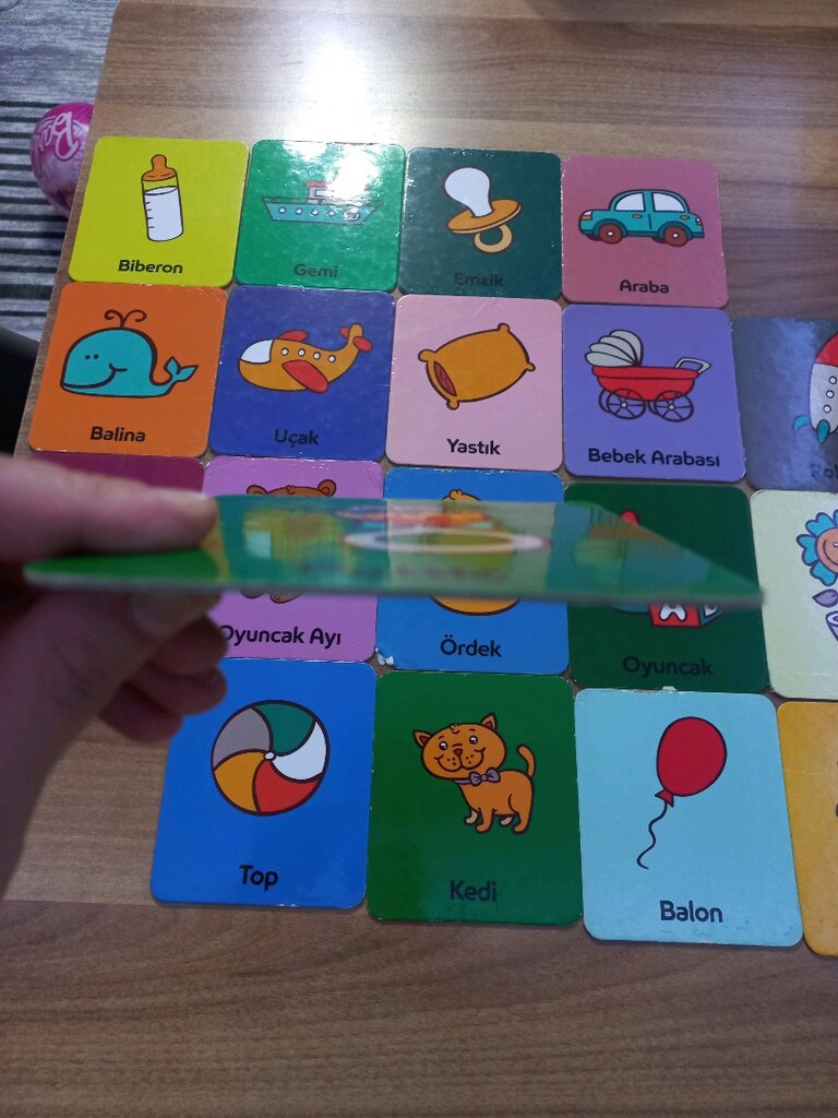 ingilizce turkce eğitici kartlar - 4